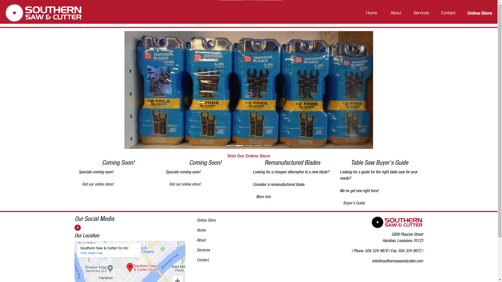 >Southern Saw & Cutter Website